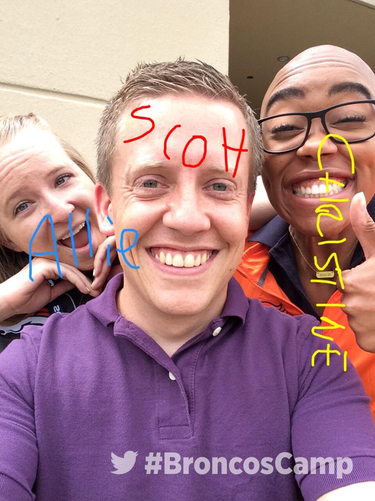 scottedub's tweet photo. #Squaaaaaddd #BroncosCamp http://t.co/uZ6jGWK4hL