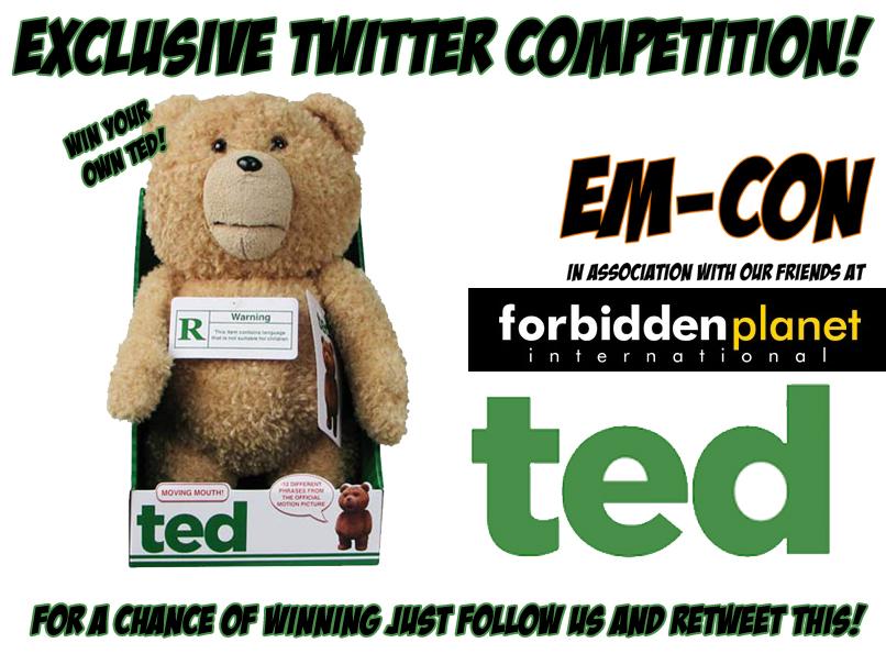 emconcouk's tweet photo. Exclusive comp for twitter! win your own ted! Just #FOLLOWUS and #RT Huge thanks to @FPINotts go follow them too! http://t.co/TsdBae2NrP