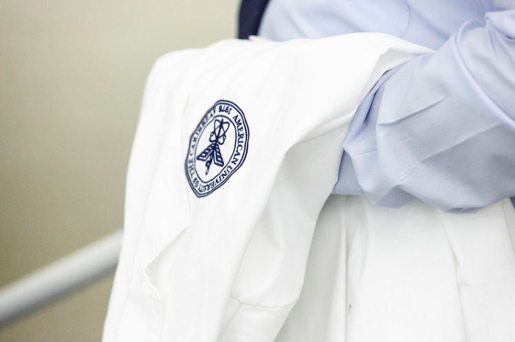 aucalum's tweet photo. We are a little over a month away from our Fall 2015 White Coat Ceremony! #alwaysauc #whitecoatceremony http://t.co/nI3DQUv8Tl