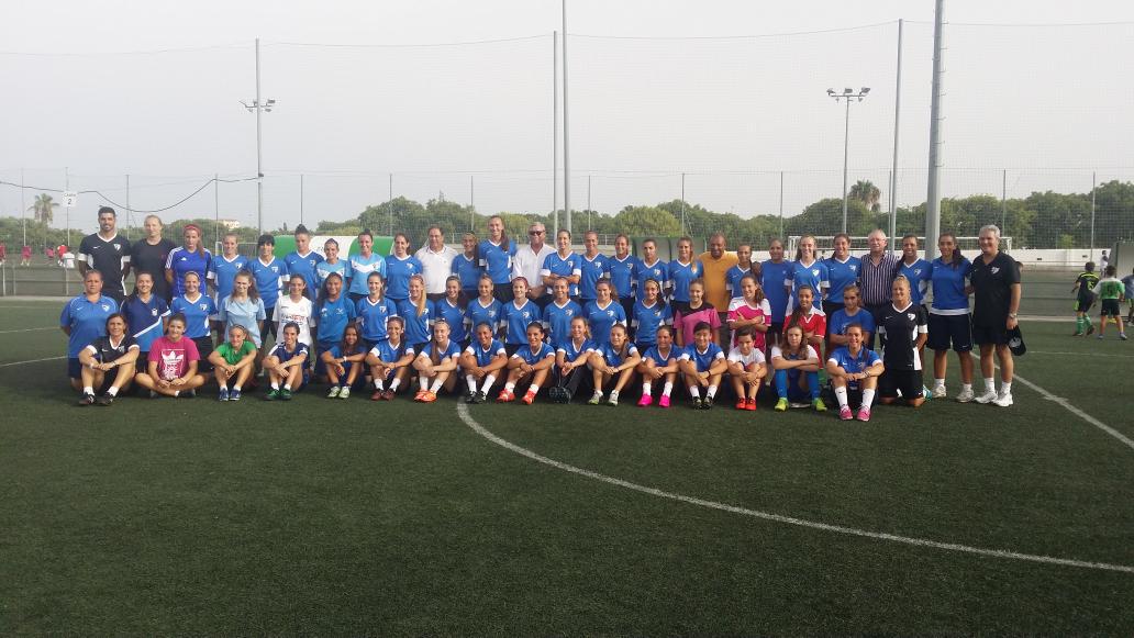 Los equipos femeninos del MálagaCF comienzan su pretemporada 15/16 CLqV6aAWgAEH0wz