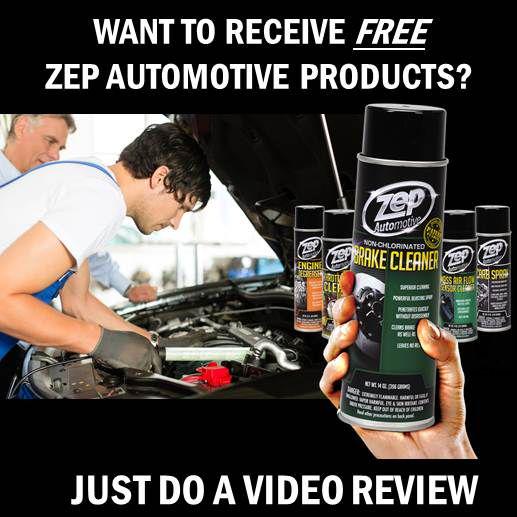 Go to <a href="/AdvanceAuto/">Advance Auto Parts</a> store, grab a can of Zep Auto Brake Cleaner, do a video review &amp; we'll send you a free gift set!
