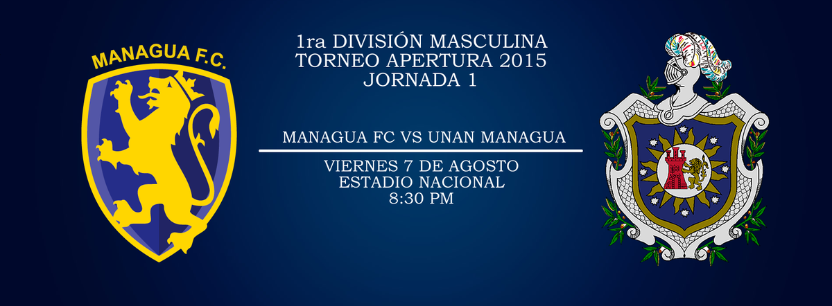 UnanDeportes's tweet photo. Debutamos el viernes en la Primera División masculina. Vamos UNAN. http://t.co/9NblpRYHEA