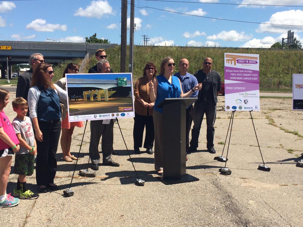 #UnderTheBridge Kickoff! patronicity.com/underthebridge