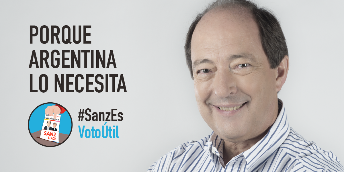 RadicaIes's tweet photo. Porque Argentina necesita un liderazgo con convicciones y propuestas. #SanzEsVotoUtil. http://t.co/4dhjoJveW4