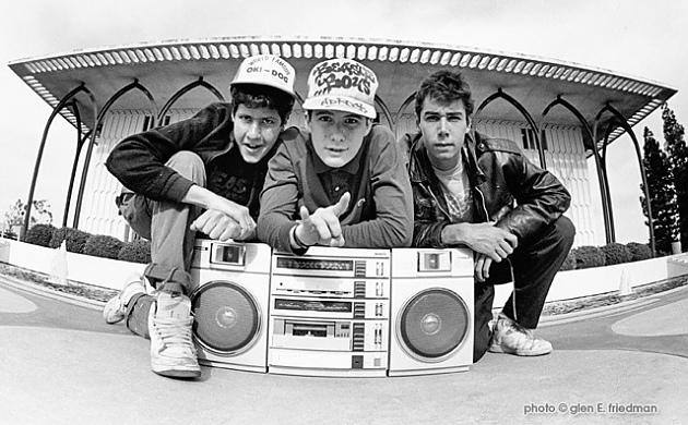 Happy Birthday, MCA! Adam Yauch would have been 51 today. Photo: Beastie Boys at LMU campus for their KXLU interview 