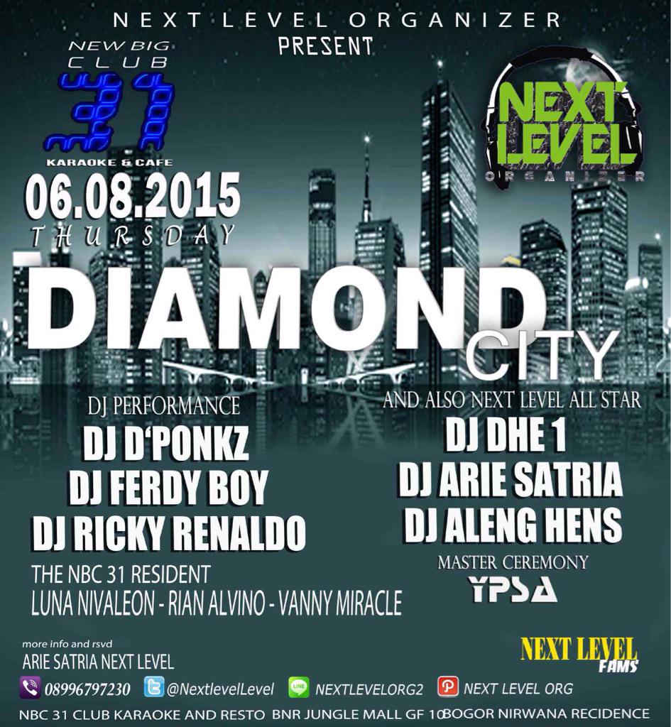 TOMORROW!! present <a href="/NextlevelLevel/">next level organizer</a> at NBC31 club - BNR, BOGOR 🍻🍻