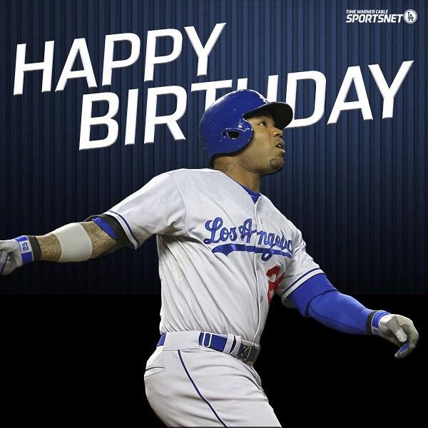 Dodger fans! Help us wish a very happy birthday to OF Carl Crawford!     by sportsnetla 
