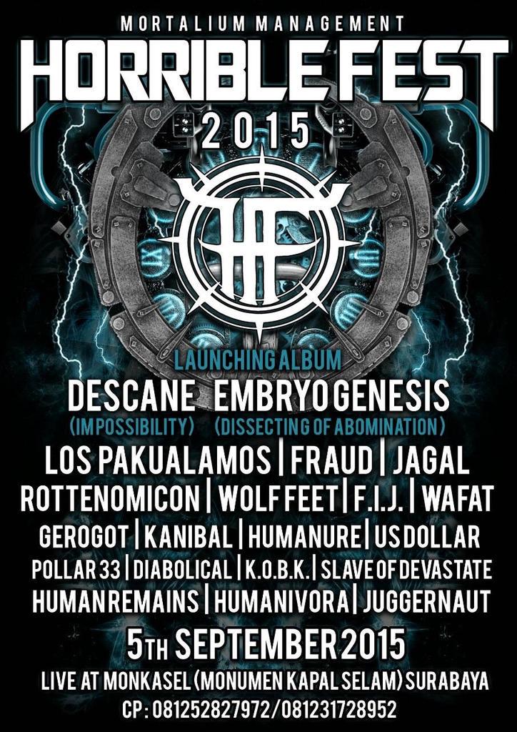 review tentang <a href="/HORRIBLEFEST/">HORRIBLE FEST</a> 2015 bisa kalian cek juga disini &gt;&gt; goo.gl/odSblc via radioactive-force.tumblr.com