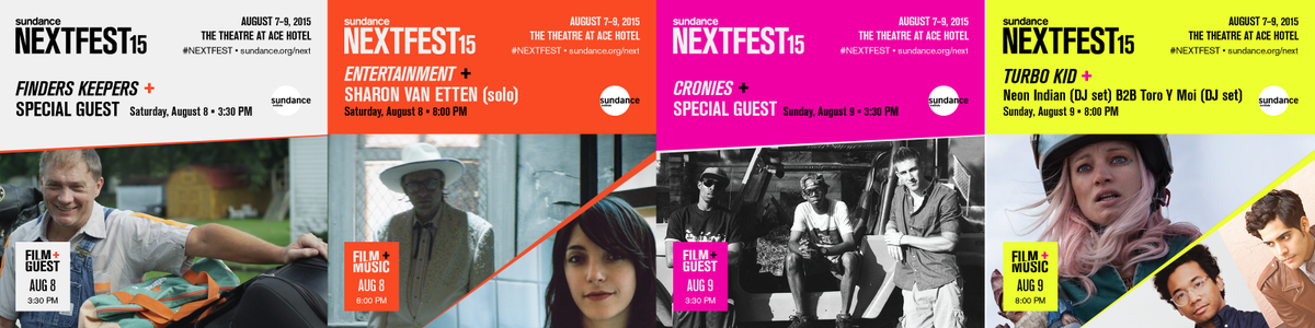 sundancefest's tweet photo. #NEXTFEST: #MistressAmerica + @skyferreira is SOLD OUT, but hurry and grab tix to these events http://t.co/YaKLzt72a4 http://t.co/9GqXALIlwE