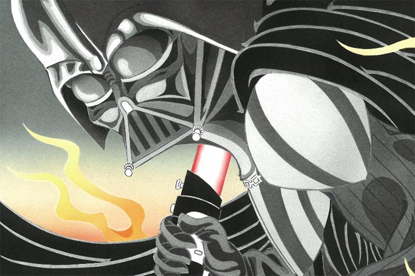 2reveal's tweet photo. Japanese craftsmen interpret #StarWars scenes through woodblock printing: http://t.co/RE86JsXSA1 http://t.co/Qzzvz3g4Ji