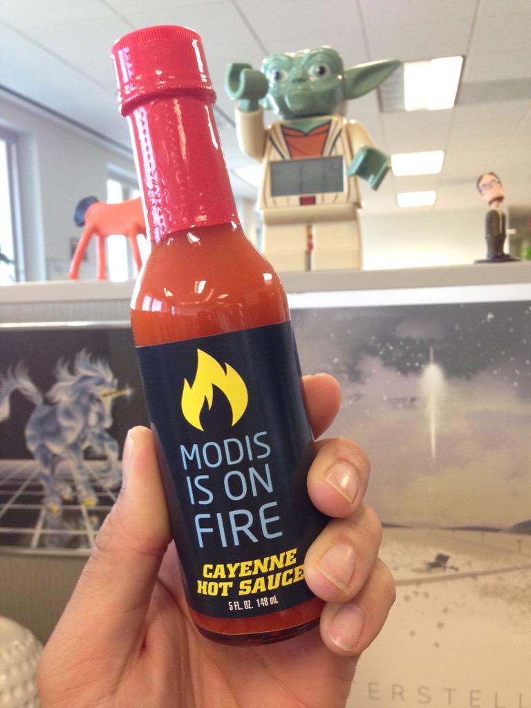IKnowSoftware's tweet image. Great job marketing team! #ModisDallas is so hot they mailed us a sauce! #modis #adeccowaytowork