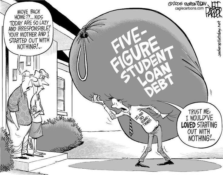 LifeCreditDebt's tweet photo. Today’s college graduates don’t start out with nothing...they start out at least $30,000 in the hole. #debt http://t.co/QwFySR6xUe
