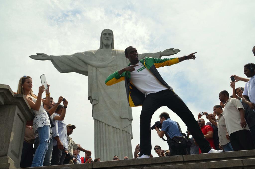 usainbolt's tweet image. #1YearToGo #Rio2016