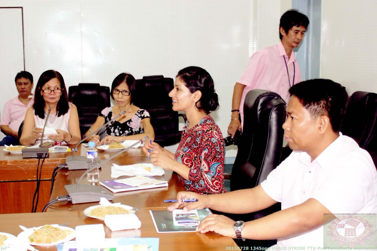 TNTechWaterCtr's tweet image. Dr. Datta shares info about #wastewater research needs to @TUPManila through the @STRIDE_Program // @tennesseetech