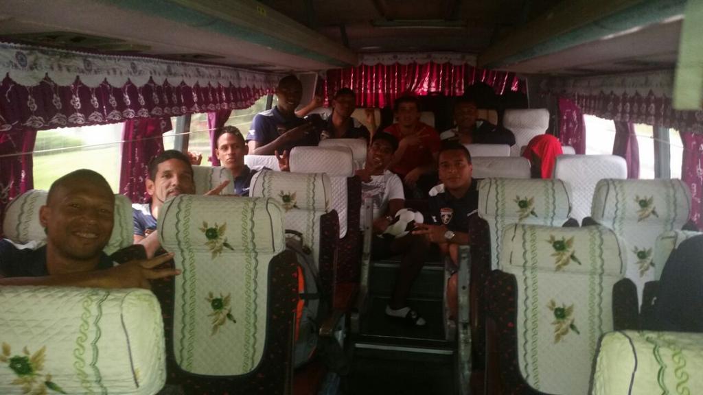 Ya Plaza en camino a Los Santos de cara al compromiso de esta noche de Copa Cable Onda Satelital.
#arribaplaza