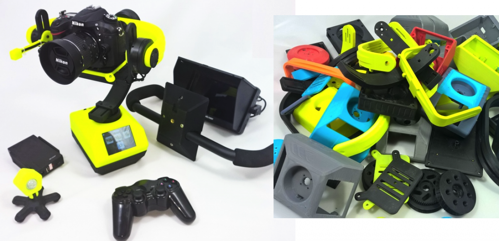 3DPrintGirl's tweet photo. SteadyShot Bot Hits KickStarter — 3D Printable 4-Axis Multi-Function Photography Tool http://t.co/lnMPQl99GI http://t.co/JGxmMM5Cur