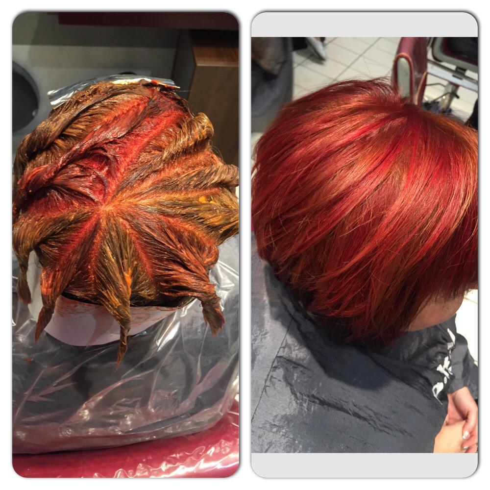sazzulskis's tweet image. Cheeky little bit of ColoriD #wella #colorid #hairhour @pkaihair