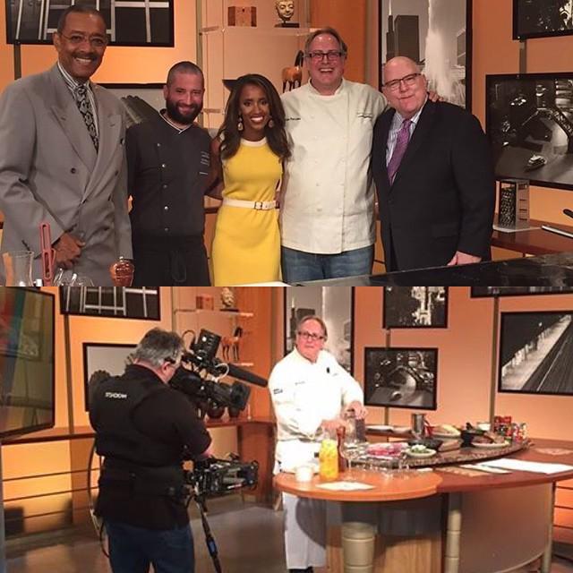 AutreMondeCafe's tweet photo. Rockin out @pinnoakfarms #lambhash on @wgn #middayshow @vinigenie #tikisangria #nothinglik… http://t.co/IbT6KCUi9r http://t.co/nRLftee4Tj