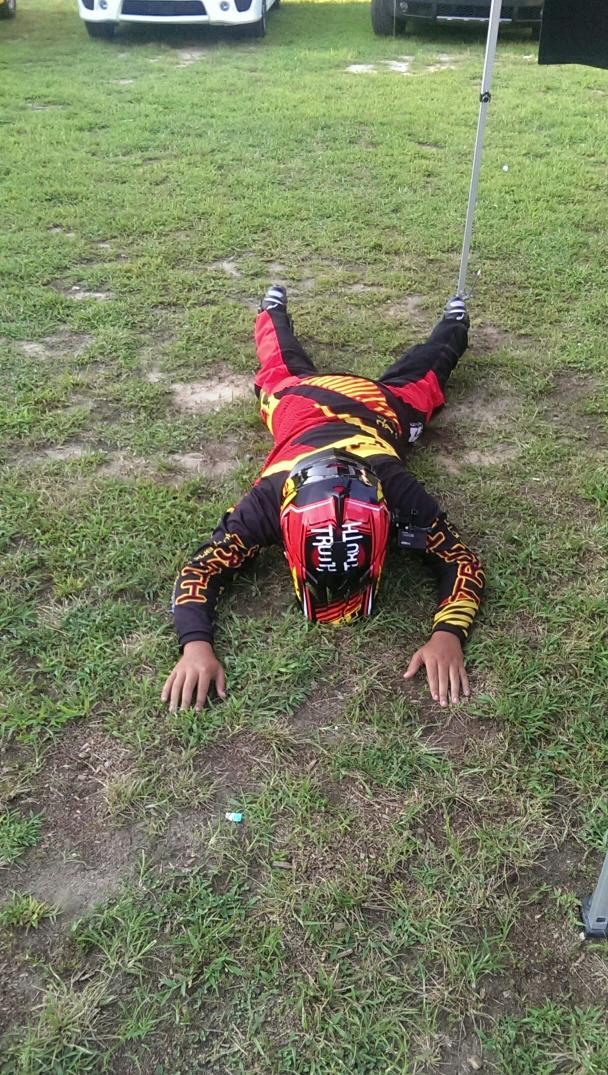 Truthbmx's tweet photo. Tomas Spears after his first motor. http://t.co/PKTYrhZVgm