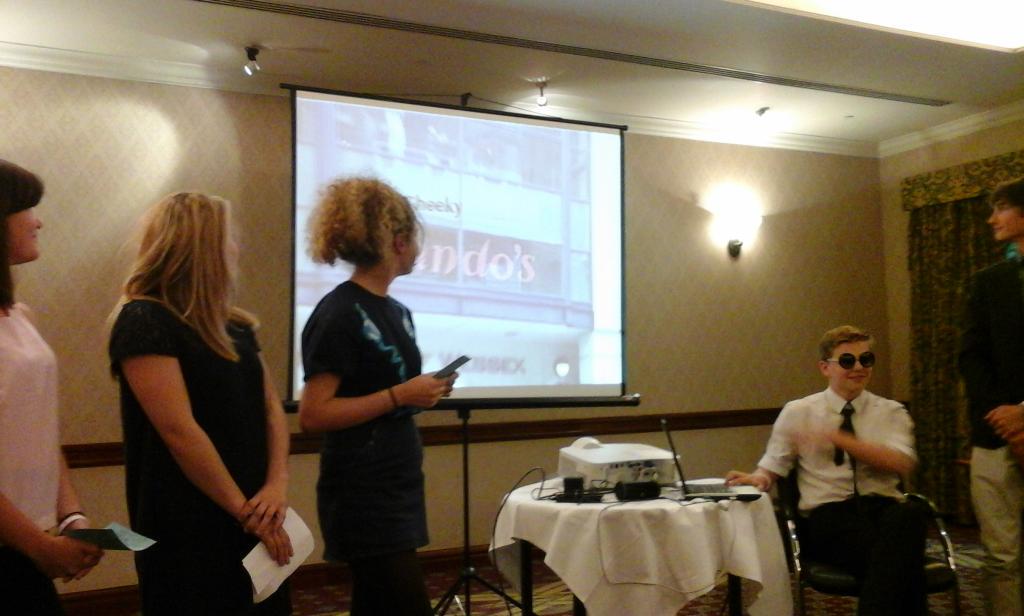 ncsE4Lbath3's tweet photo. Team presenting manifesto at celtic manor! #beinspired #ncsready @Engage4LifeUK http://t.co/jG0wHNeA2m