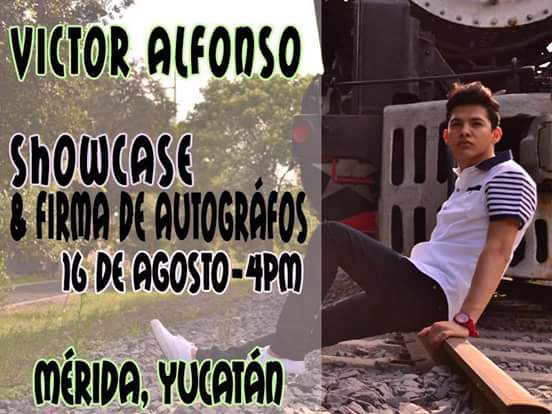 alfonsolibers's tweet photo. Ya están listos #VicArmyMerida @victoralfonsocf estará con ustedes 16 de Agosto 4 de la Tarde #GranPlazaMérida🎼🎤🎵😍😱 http://t.co/siVtYAbodM