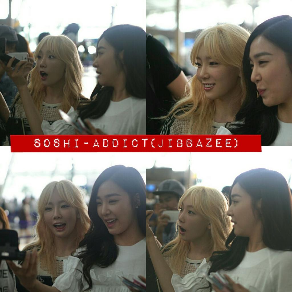 [PIC][06-08-2015]SNSD khởi hành đi New York - Mỹ để tham dự "KCON 2015" vào sáng nay CLr175RUkAAHUlI