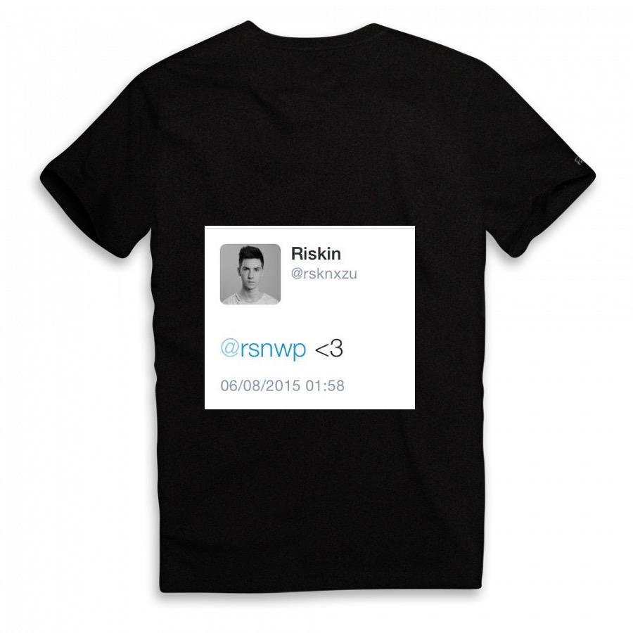 Rysiin's tweet image. Nouveau t-shirt commandé :D