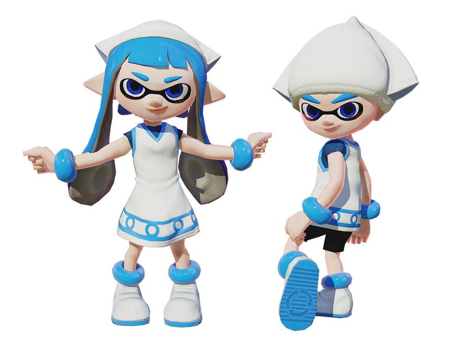 スプラトゥーン イカ娘のギアがついに登場 新コラボイラストも掲載 Kai You Net