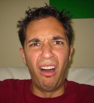 theAffectTheory's tweet photo. Dismell.Reaction to bad smell.Motivates us to avoid object. Observed by raised upper lip and pulled back head. #UGH http://t.co/nTKjHYzO0t