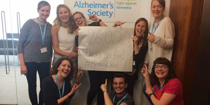 Huge thanks to the 26,000 people who have signed up to #MemoryWalk so far! Join us this autumn ow.ly/QwZQQ