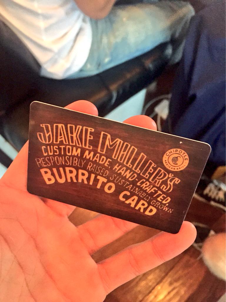 how to get a chipotle celebrity card