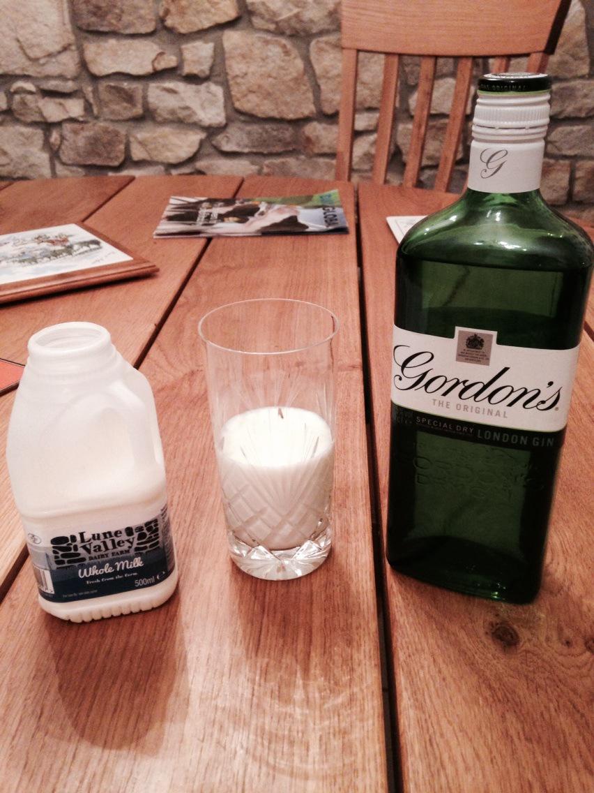 Gin with milk used to be a thing. Let's bring it back! #dairy