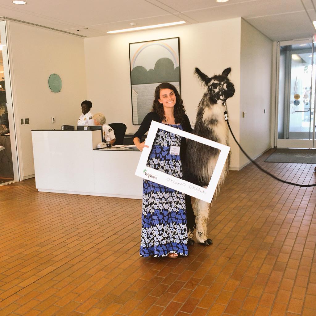 .<a href="/CLTMayor/">Mayor Vi Lyles</a>'s co-guest of honor has arrived! #ImpactU #socent #CLT