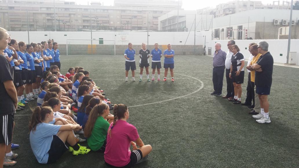 Los equipos femeninos del MálagaCF comienzan su pretemporada 15/16 CLrMiO1WsAAz7ne