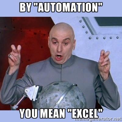 eSchedule's tweet image. "Excel automation" and Software-as-a-Service automation are two very different things! #SaaS #SMB