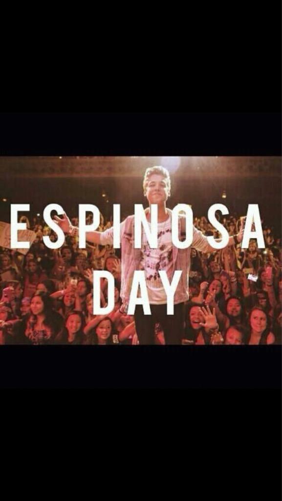 hayleejjohnson's tweet photo. Happy Espinosa day #EspinosaDay we love YOU MATT❤️❤️❤️ http://t.co/qCFKjzKnib