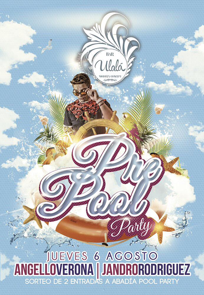 AbadiaPoolParty's tweet photo. No os perdáis el jueves en @UlalaZamora La OFFICIAL PRE PARTY de nuestra fiesta! Se sortearán 2 con autobús! http://t.co/Cm28T71Luk