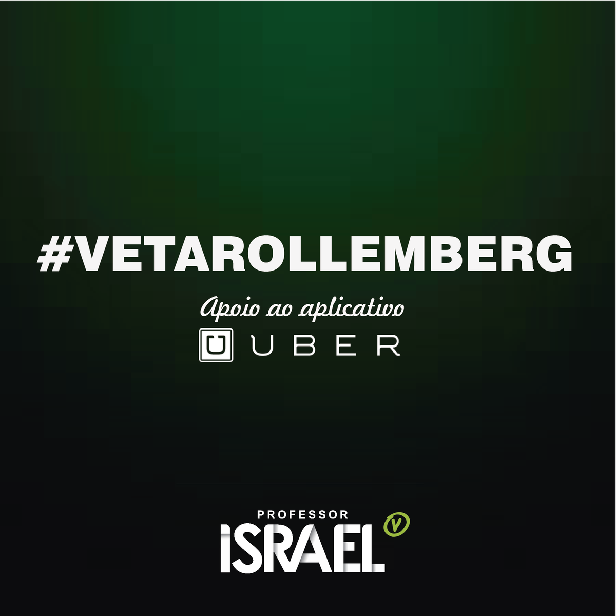 ProfIsrael's tweet photo. Esta é minha carta aberta ao governador sobre o #Uber: http://t.co/m0bgQPVpi2 #VetaRollemberg http://t.co/6tM7jubjET