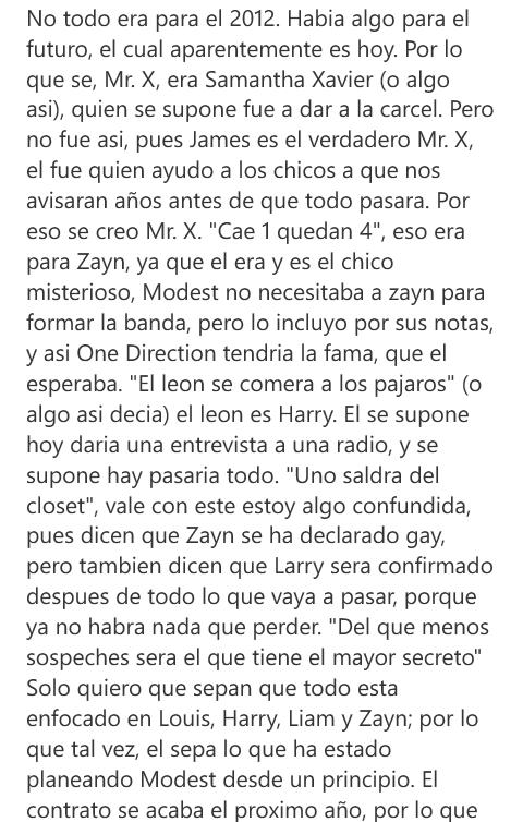 _Karlaet's tweet image. MR. X solo nos advierte #HarryBeCareful