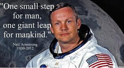 Happy birthday Neil Armstrong. We  remember you and follow your steps.  