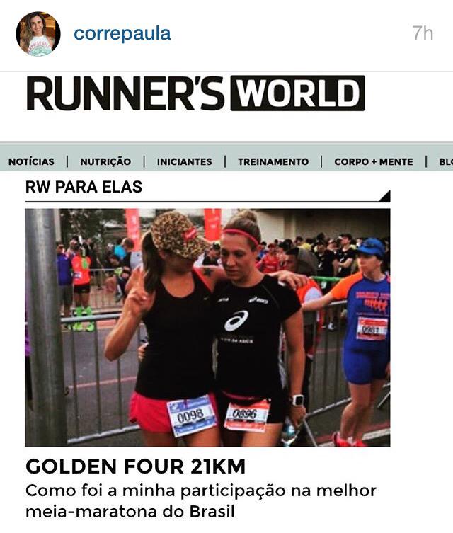 RunnerWO's tweet photo. No blog da @eucorrepaula #RWparaelas @revistarunners os 21K #goldenforasics em 1h37 #rwbrasil http://t.co/VzmsBZaXb4