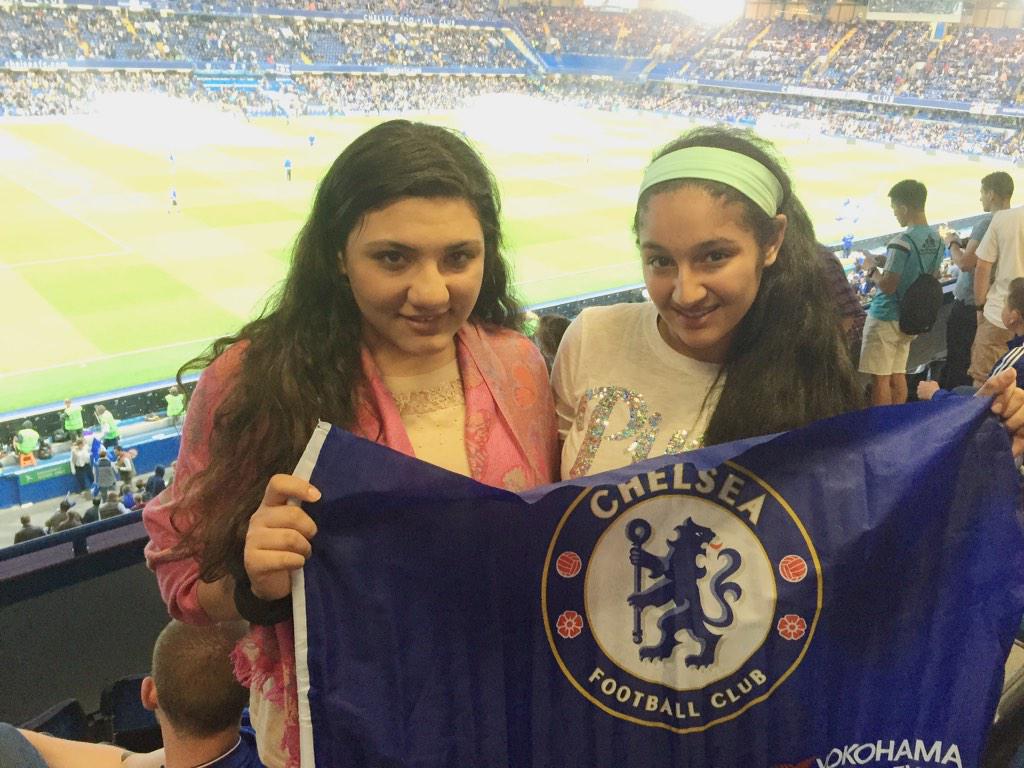 ameraelsayed_'s tweet image. Even though they lost I can say that I've been to a Chelsea game ⚽️