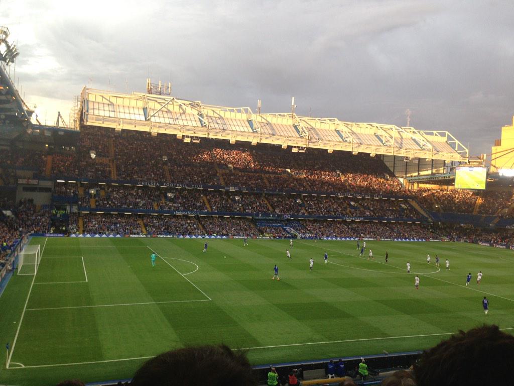 ameraelsayed_'s tweet image. Even though they lost I can say that I've been to a Chelsea game ⚽️