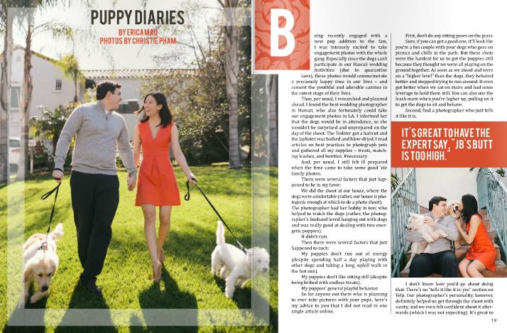 TastevinMag's tweet photo. The recipe for a memorable engagement shoot? A happy couple and their two unruly pups! http://t.co/LwbwfVgtN9 http://t.co/5NpOYgJ9SK
