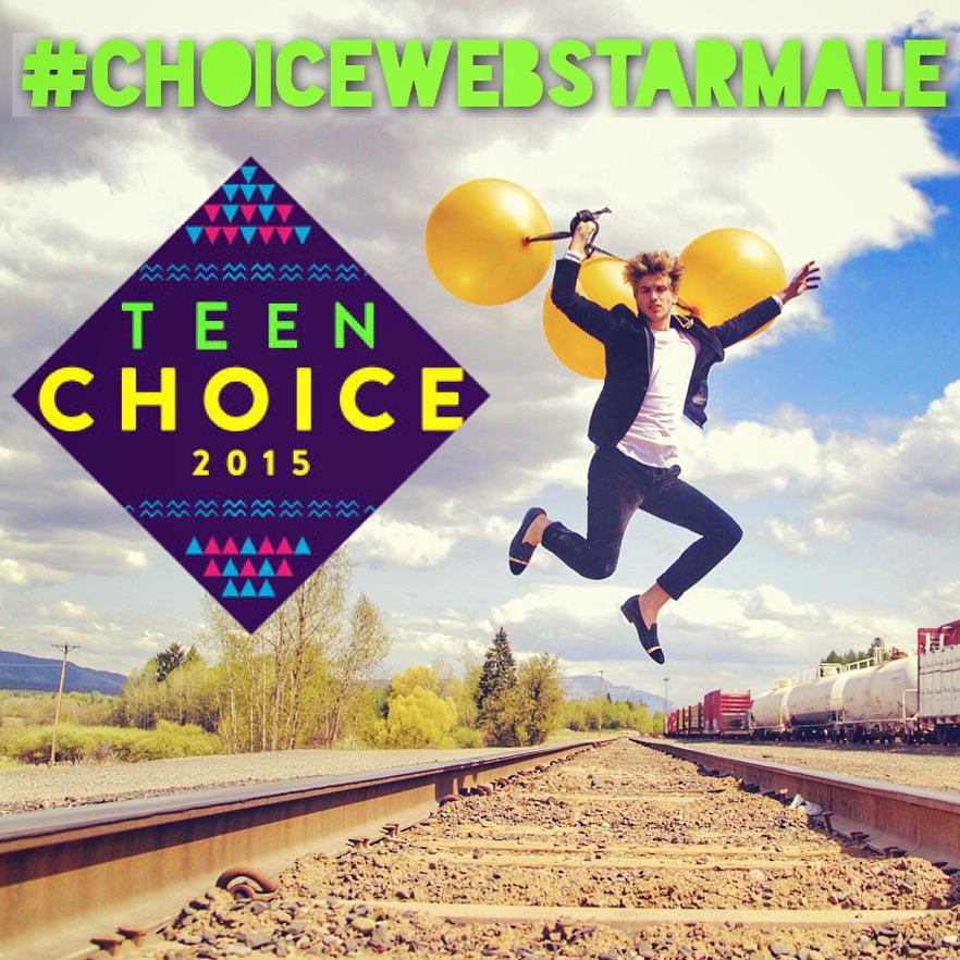 JoeyGraceffa's tweet image. If u wanna vote me for @TeenChoiceFOX  #ChoiceWebStarMale You can go here or RT this! &amp;lt;3
vote.teenchoice.com