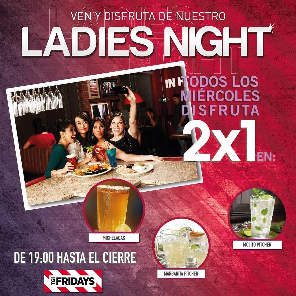 ClaroEconomicos's tweet photo. #HOY VEN y DISFRUTA en @FridaysEcuador del LADIES NIGHT 2X1 en #Micheladas #MojitoPitcher #MargaritaPitcher 19h00 http://t.co/Tp8naDZ1ev