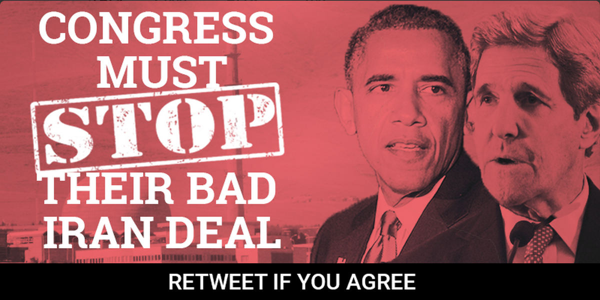 SenTedCruz's tweet photo. The Obama Iranian Nuclear Deal is a bad deal and it keeps getting worse. #IranDeal http://t.co/4CcRJrNPxJ http://t.co/rxjb3gNg7H