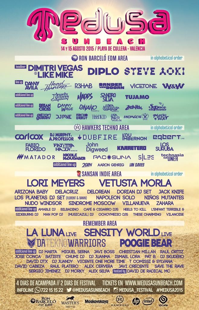 @santiago_visedo Ult semana consigue tu entrada Medusa Sunbeach - Infoline 722151522