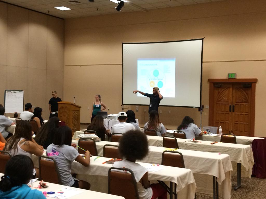 SkylarFord4's tweet photo. New Mexico youth coming across the state for a conference! @NFYInstitute http://t.co/bO6ITvccSX