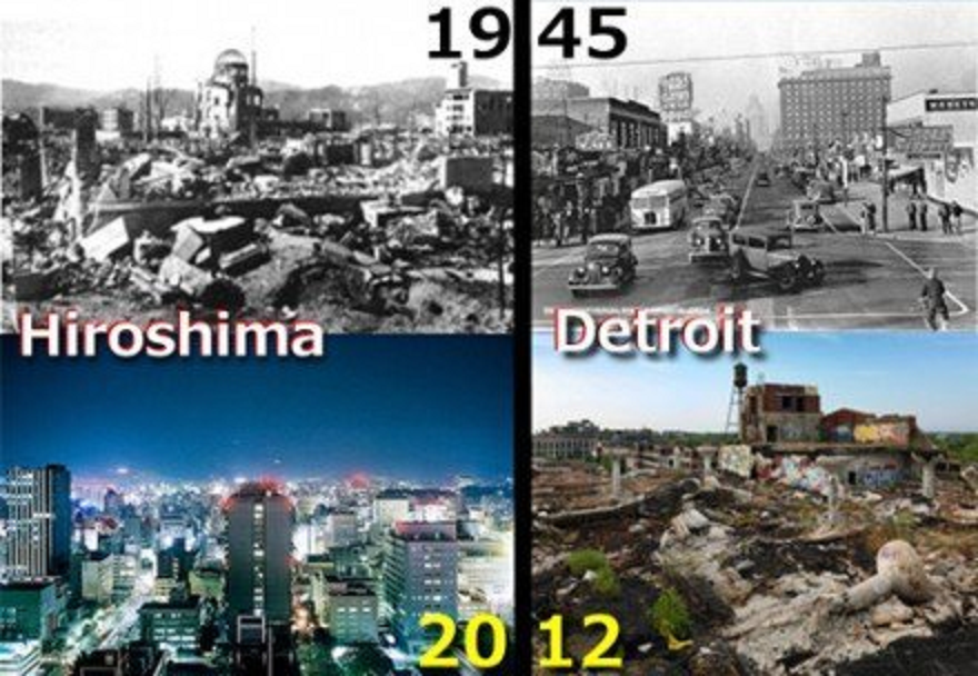 Niraj Warikoo on Twitter: &quot;Some on the right have made memes comparing  Hiroshima and Detroit, saying liberalism is worse than a nuclear attack:  http://t.co/0A7d9cnow6&quot;